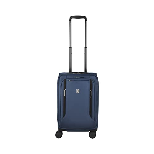 Victorinox WT 6.0 Softside Spinner Luggage, Blue, Expandable Carry-On - Victorinox WT 6.0 Softside Spinner Luggage, Blue, Expandable Carry-On - Travelking