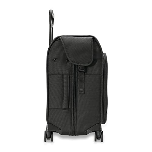 Briggs & Riley Baseline Garment Bags, Black, Deluxe Wardrobe Spinner - Briggs & Riley Baseline Garment Bags, Black, Deluxe Wardrobe Spinner - Travelking