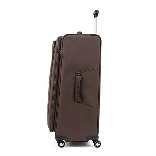 Travelpro Maxlite 5 Softside Expandable Spinner Wheel Luggage, Mocha Brown - Travelpro Maxlite 5 Softside Expandable Spinner Wheel Luggage, Mocha Brown - Travelking