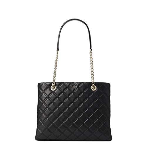 Kate Spade Natalia Tote Bag Women's Leather Large Handbag (Black) - Kate Spade Natalia Tote Bag Women's Leather Large Handbag (Black) - Travelking