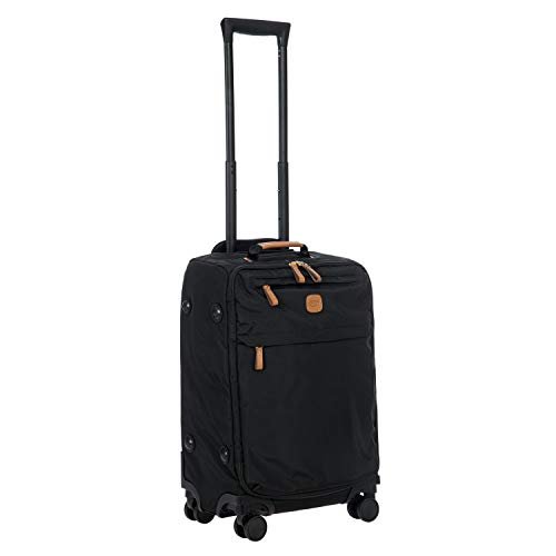 Bric's X Travel - Carry-On Luggage Bag with Spinner Wheels - 21" - Black