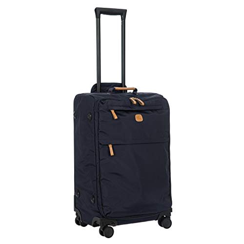 Bric's X-Bag Large Spinner with Frame 25 Inch Suitcase - Navy - Bric's X-Bag Large Spinner with Frame 25 Inch Suitcase - Navy - Travelking