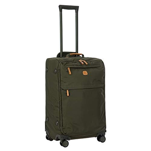 Bric's X-Bag Large Spinner with Frame - 25 Inch Suitcases - Olive - Bric's X-Bag Large Spinner with Frame - 25 Inch Suitcases - Olive - Travelking