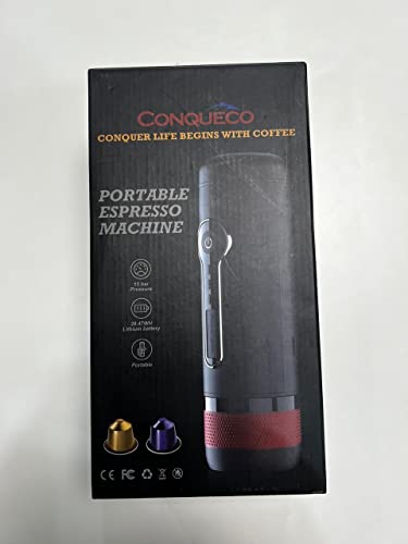 CONQUECO Portable Coffee Maker: 12V Travel Espresso Machine - CONQUECO Portable Coffee Maker: 12V Travel Espresso Machine - Travelking