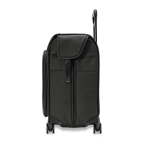 Briggs & Riley Baseline Garment Bags, Black, Deluxe Wardrobe Spinner - Briggs & Riley Baseline Garment Bags, Black, Deluxe Wardrobe Spinner - Travelking