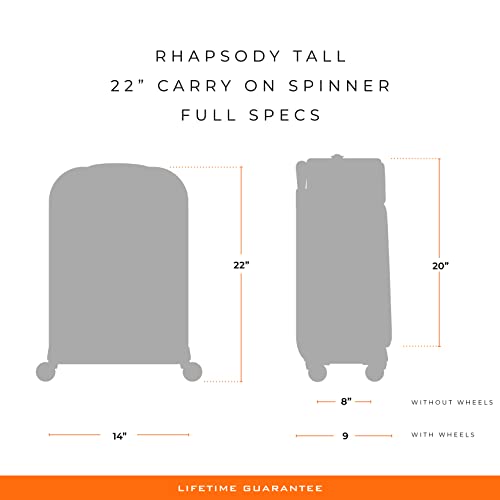 Briggs & Riley Rhapsody-Softside Spinner Luggage, Black, 22"