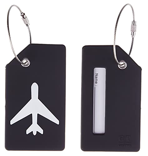 5 Pack Silicone Luggage Tag Baggage Handbag School Bag Suitcase - 5 Pack Silicone Luggage Tag Baggage Handbag School Bag Suitcase - Travelking