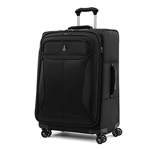 Travelpro Tourlite Softside Lightweight Expandable Spinner-Black - Travelpro Tourlite Softside Lightweight Expandable Spinner-Black - Travelking