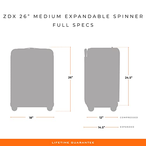 Briggs & Riley ZDX-Expandable Luggage with 4 Spinner Wheels - Briggs & Riley ZDX-Expandable Luggage with 4 Spinner Wheels - Travelking