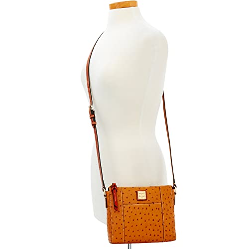 Dooney & Bourke Ostrich Lexington Crossbody Shoulder Bag - Dooney & Bourke Ostrich Lexington Crossbody Shoulder Bag - Travelking