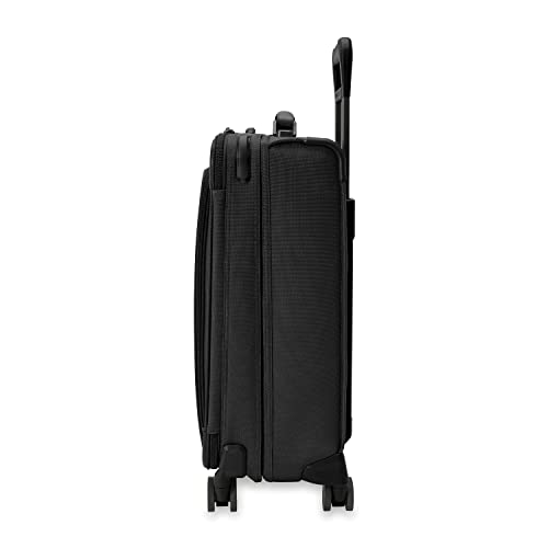 Briggs & Riley Spinners, Black, 22-inch Baseline Essential Carry-On - Briggs & Riley Spinners, Black, 22-inch Baseline Essential Carry-On - Travelking