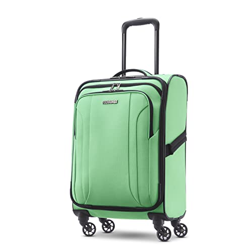 American Tourister Troupe Hardside and Softside, Garden Mint, 4PC - American Tourister Troupe Hardside and Softside, Garden Mint, 4PC - Travelking