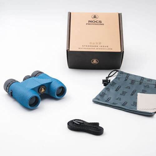 Nocs Provisions Standard Issue 8x25 Waterproof Binoculars (Cobalt) - Nocs Provisions Standard Issue 8x25 Waterproof Binoculars (Cobalt) - Travelking