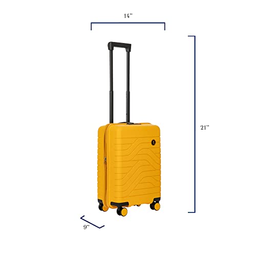 Bric's B|Y Ulisse Spinner Suitcase - 21 Inch Expandable Carry-On - Mango - Bric's B|Y Ulisse Spinner Suitcase - 21 Inch Expandable Carry-On - Mango - Travelking