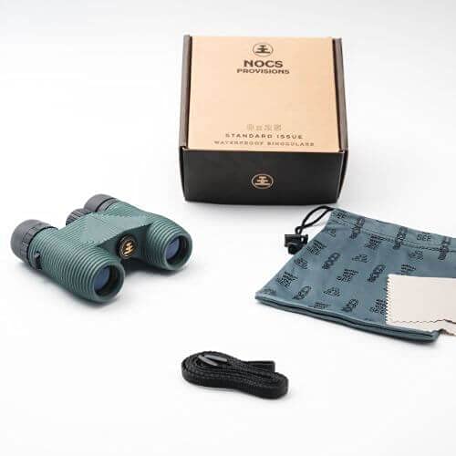 Nocs Provisions Standard Issue 8x25 Waterproof Binoculars (Cypress) - Nocs Provisions Standard Issue 8x25 Waterproof Binoculars (Cypress) - Travelking