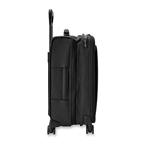 Briggs & Riley Spinners, Black, 22-inch Baseline Essential Carry-On - Briggs & Riley Spinners, Black, 22-inch Baseline Essential Carry-On - Travelking