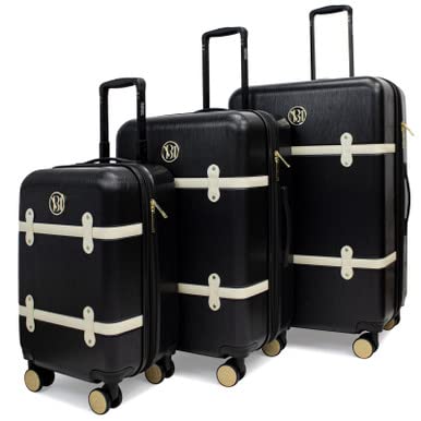 Badgley Mischka Grace Expandable 3 PC. Luggage Set - Badgley Mischka Grace Expandable 3 PC. Luggage Set - Travelking