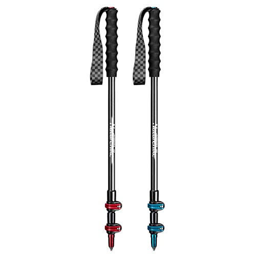 LUYILA Trekking Poles, Lightweight Telescopic Portable Carbon Fiber Hiking Stick - LUYILA Trekking Poles, Lightweight Telescopic Portable Carbon Fiber Hiking Stick - Travelking