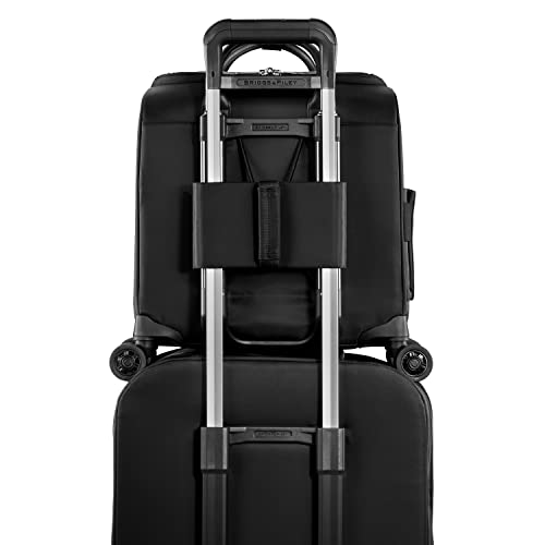 Briggs & Riley Rhapsody Softside Underseat Carry On Cabin Spinner, Black - Briggs & Riley Rhapsody Softside Underseat Carry On Cabin Spinner, Black - Travelking