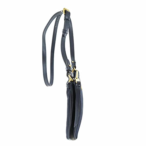Prada Tessuto Nylon Blue Double Zip Calf Leather Crossbody Bag - Prada Tessuto Nylon Blue Double Zip Calf Leather Crossbody Bag - Travelking