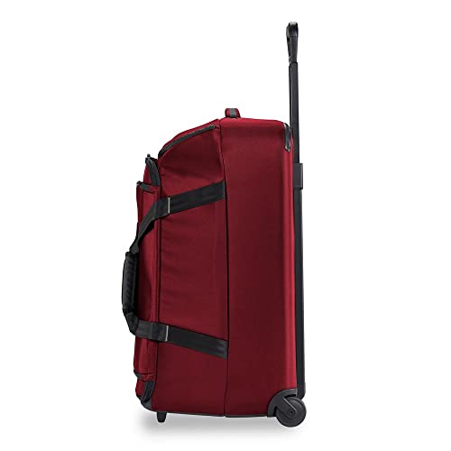 Briggs & Riley ZDX Upright Rolling Duffel Bag, Brick - Briggs & Riley ZDX Upright Rolling Duffel Bag, Brick - Travelking