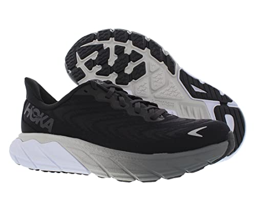 HOKA ONE ONE Arahi 6 Womens Shoes Size 9.5, Color: Black/White - HOKA ONE ONE Arahi 6 Womens Shoes Size 9.5, Color: Black/White - Travelking
