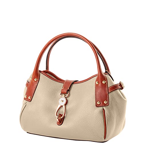 Dooney & Bourke Pebble Grain Small Logo Lock Satchel - Dooney & Bourke Pebble Grain Small Logo Lock Satchel - Travelking