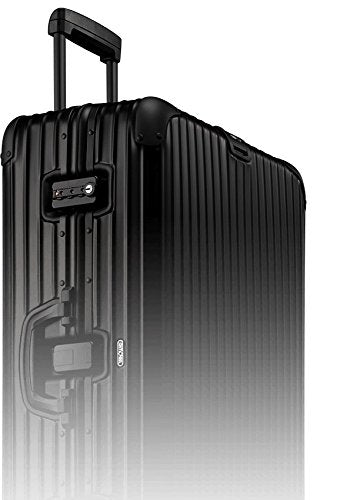 Rimowa Topas Stealth Multiwheel 21-inch - Elegant Black Anodised Aluminium, TSA Locks - Rimowa Topas Stealth Multiwheel 21-inch - Elegant Black Anodised Aluminium, TSA Locks - Travelking