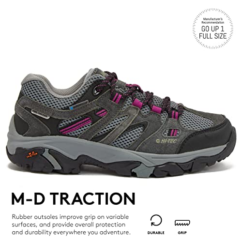 HI-TEC Apex Lite Low WP Waterproof Hiking Shoes for Women - HI-TEC Apex Lite Low WP Waterproof Hiking Shoes for Women - Travelking