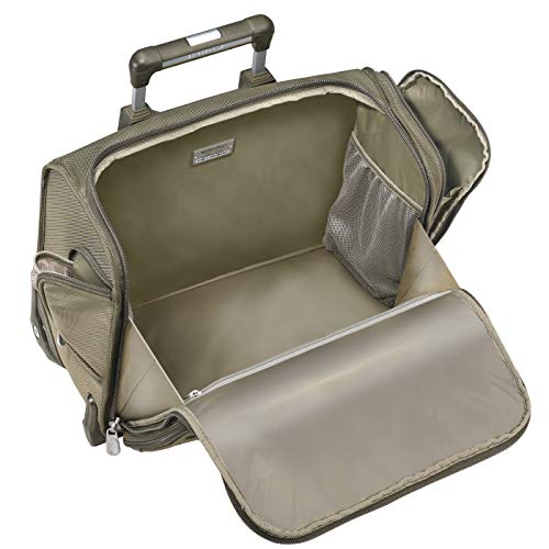 Briggs & Riley Baseline-Softside Rolling Cabin Upright Bag, Olive - Briggs & Riley Baseline-Softside Rolling Cabin Upright Bag, Olive - Travelking