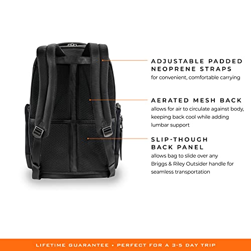 Briggs & Riley @Work Large Cargo Backpack, Black - Briggs & Riley @Work Large Cargo Backpack, Black - Travelking