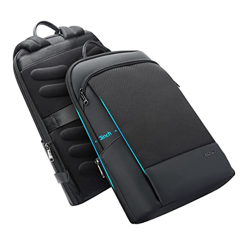 Men's Super Slim Laptop Backpack - Anti Theft - Waterproof - Student - Men's Super Slim Laptop Backpack - Anti Theft - Waterproof - Student - Travelking