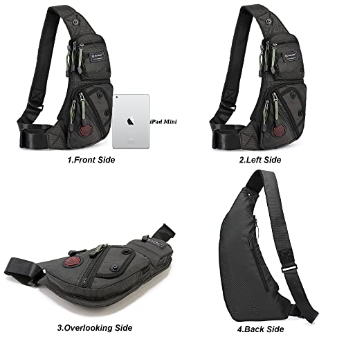 Nicgid Sling Bag Chest Shoulder Backpack, Crossbody Bag - Nicgid Sling Bag Chest Shoulder Backpack, Crossbody Bag - Travelking