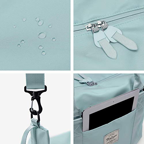 Light Blue Carry On Bag for Women with Wet Pocket, Travel, Leisure - Light Blue Carry On Bag for Women with Wet Pocket, Travel, Leisure - Travelking