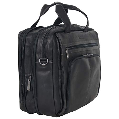 Kenneth Cole Reaction Manhattan Colombian Leather Laptop Briefcase - Kenneth Cole Reaction Manhattan Colombian Leather Laptop Briefcase - Travelking