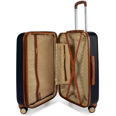 Badgley Mischka Mia 3 Piece Expandable Retro Luggage Set - Badgley Mischka Mia 3 Piece Expandable Retro Luggage Set - Travelking