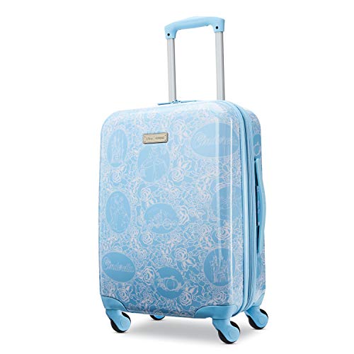 AMERICAN TOURISTER Disney Hardside Luggage, Light Blue, Carry-On 21-Inch - AMERICAN TOURISTER Disney Hardside Luggage, Light Blue, Carry-On 21-Inch - Travelking