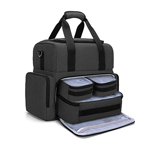 BAFASO Large Travel Makeup Bag with 3 Inner Removable Pouches - BAFASO Large Travel Makeup Bag with 3 Inner Removable Pouches - Travelking