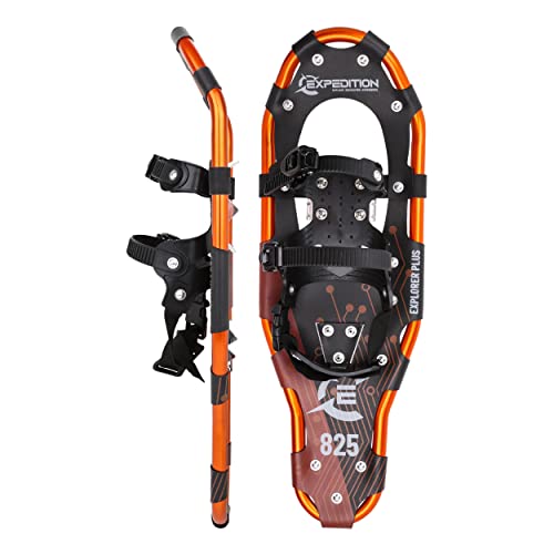 Expedition Light Weight Aluminum Snowshoes Explorer Plus Kit - Expedition Light Weight Aluminum Snowshoes Explorer Plus Kit - Travelking