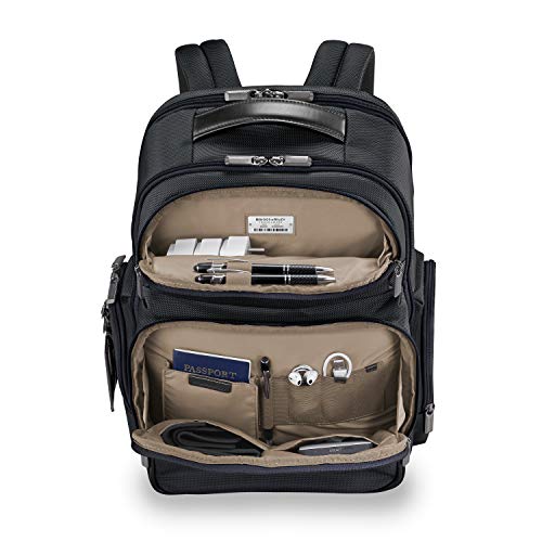 Briggs & Riley @Work Large Cargo Backpack, Black - Briggs & Riley @Work Large Cargo Backpack, Black - Travelking