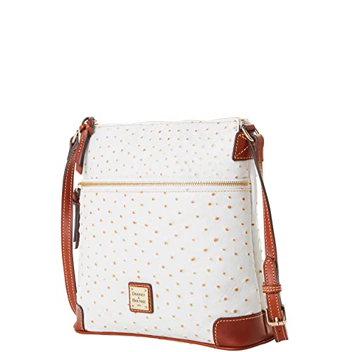 Dooney & Bourke Handbag, Ostrich Crossbody - Bone - Dooney & Bourke Handbag, Ostrich Crossbody - Bone - Travelking
