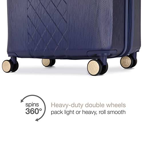 Badgley Mischka Diamond 3 Piece Expandable Luxury Luggage Set - Badgley Mischka Diamond 3 Piece Expandable Luxury Luggage Set - Travelking