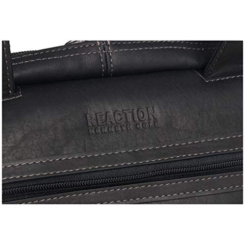 Kenneth Cole Reaction Manhattan Colombian Leather Laptop Briefcase - Kenneth Cole Reaction Manhattan Colombian Leather Laptop Briefcase - Travelking