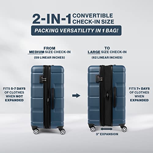 Travelpro Runway 2 Piece Set, Carry-on & Convertible Medium, Teal Blue - Travelpro Runway 2 Piece Set, Carry-on & Convertible Medium, Teal Blue - Travelking
