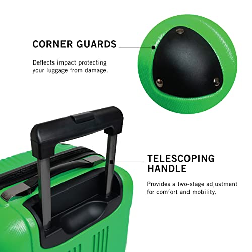 KENNETH COLE REACTION Out Of Bounds Luggage Collection - Kelly Green - KENNETH COLE REACTION Out Of Bounds Luggage Collection - Kelly Green - Travelking