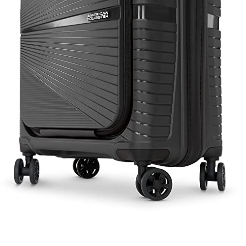 American Tourister Airconic Hardside Expandable Luggage, Graphite, Carry-On 20"