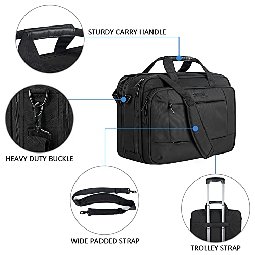 Men's Laptop Bag Briefcase, XL Gaming Computer Bag - Business - Men's Laptop Bag Briefcase, XL Gaming Computer Bag - Business - Travelking