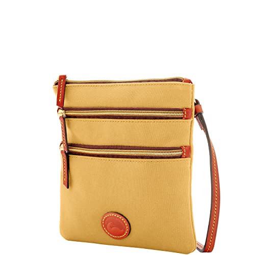 Dooney & Bourke Nylon North South Triple Zip Shoulder Bag - Dooney & Bourke Nylon North South Triple Zip Shoulder Bag - Travelking