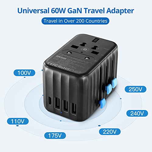 Zendure Universal Travel Adapter 61W PD Fast Charger - Zendure Universal Travel Adapter 61W PD Fast Charger - Travelking