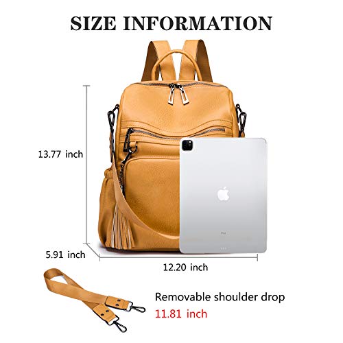 Women's PU Leather Backpack Fashion Travel Bag - Women's PU Leather Backpack Fashion Travel Bag - Travelking